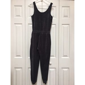 Aerie Velour Jumpsuit